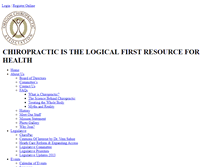 Tablet Screenshot of directory.oregonchiroassoc.com